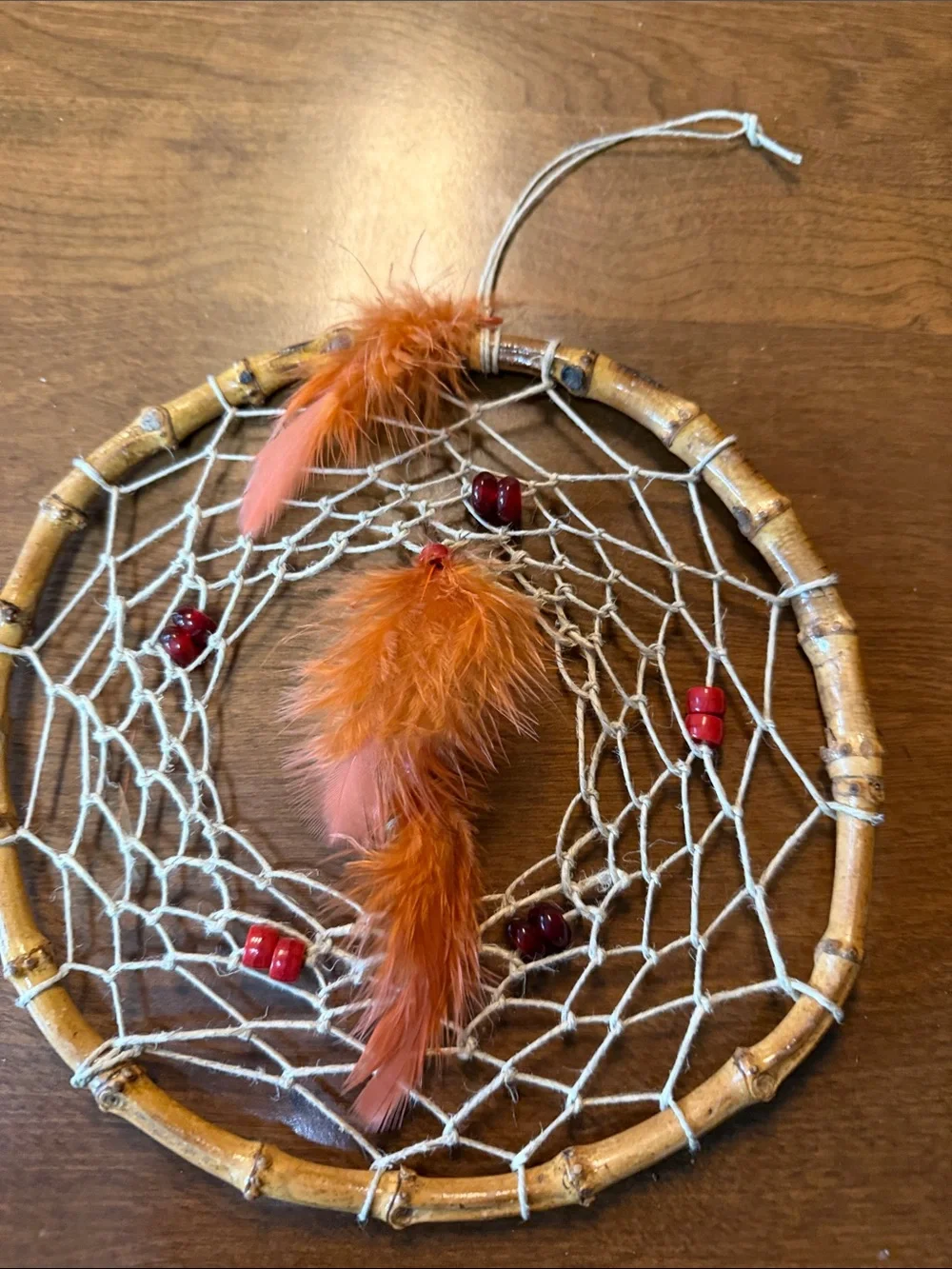 Handmade handcrafted dreamcatcher